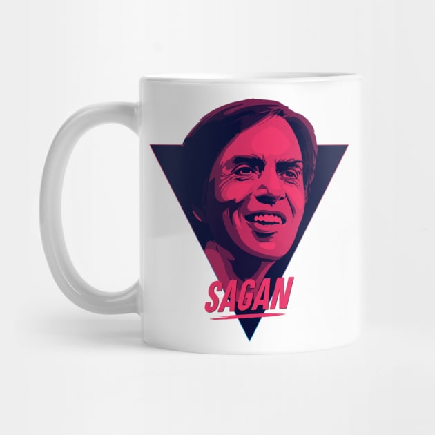 Carl Sagan - 80s by TheSnowWatch